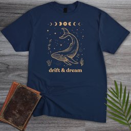 Drift And Dream Whale T Shirt Gift For Nature Lover