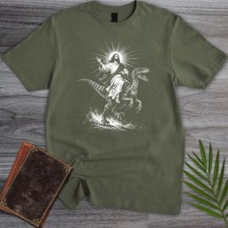 Raptor Jesus T-shirt