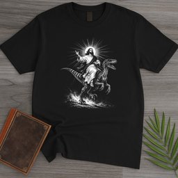 Raptor Jesus T-shirt