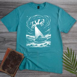 Natural History Ufo Cow T Shirt Gift For Nature Lover