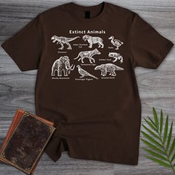 Extinct Animals T Shirt Gift For Nature Lover