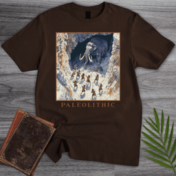 Paleolithic Cave Hunting T Shirt Gift For Nature Lover