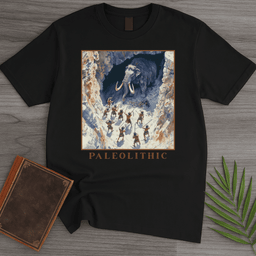 Paleolithic Cave Hunting T Shirt Gift For Nature Lover