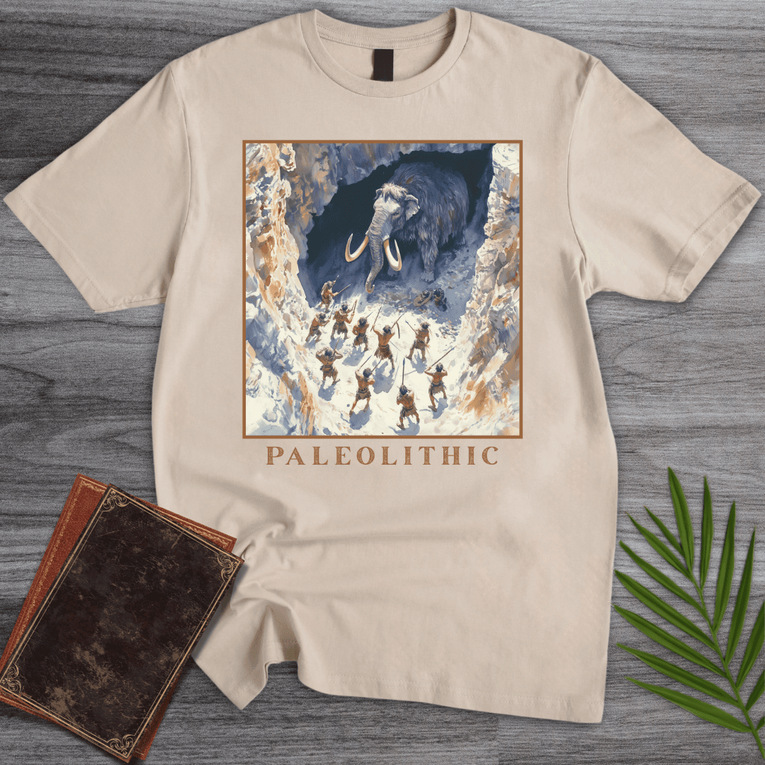 Paleolithic Cave Hunting T Shirt Gift For Nature Lover