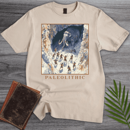 Paleolithic Cave Hunting T Shirt Gift For Nature Lover