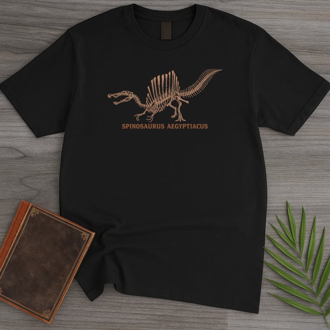 Spinosaurus Aegyptiacus Fossil T Shirt Gift For Nature Lover