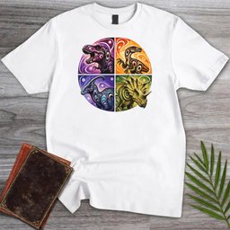 Prismatic Dinosaur Spirits T Shirt Gift For Dinosaur Lover