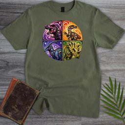 Prismatic Dinosaur Spirits T Shirt Gift For Dinosaur Lover