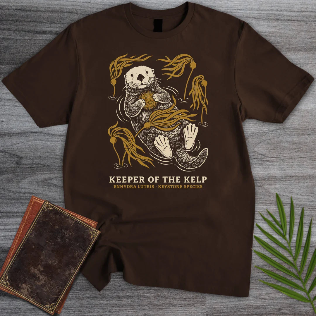 Kelp Keeper Sea Otter T Shirt Gift For Nature Lover