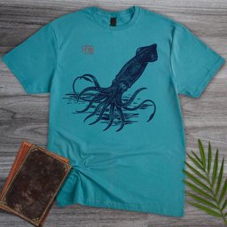 Japanese Tusoteuthis Colossal Squid T Shirt Gift For Nature Lover