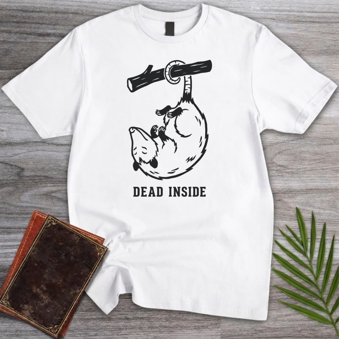 Just Playing Dead Opossum T Shirt Gift For Nature Lover