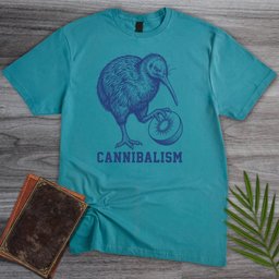 Kiwi Cannibal T Shirt Gift For Nature Lover