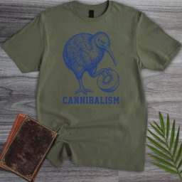 Kiwi Cannibal T Shirt Gift For Nature Lover