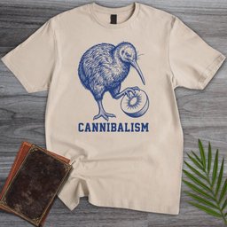 Kiwi Cannibal T Shirt Gift For Nature Lover