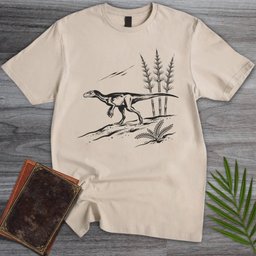 Ink Brush Herrerasaurus T Shirt Gift For Nature Lover