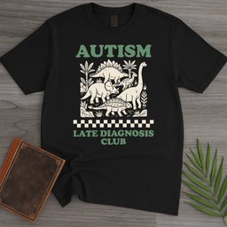 Late Diagnosis Dino Club T-Shirt