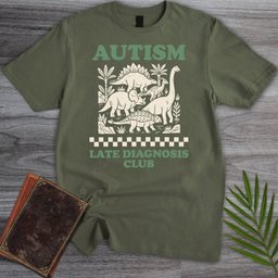 Late Diagnosis Dino Club T-Shirt