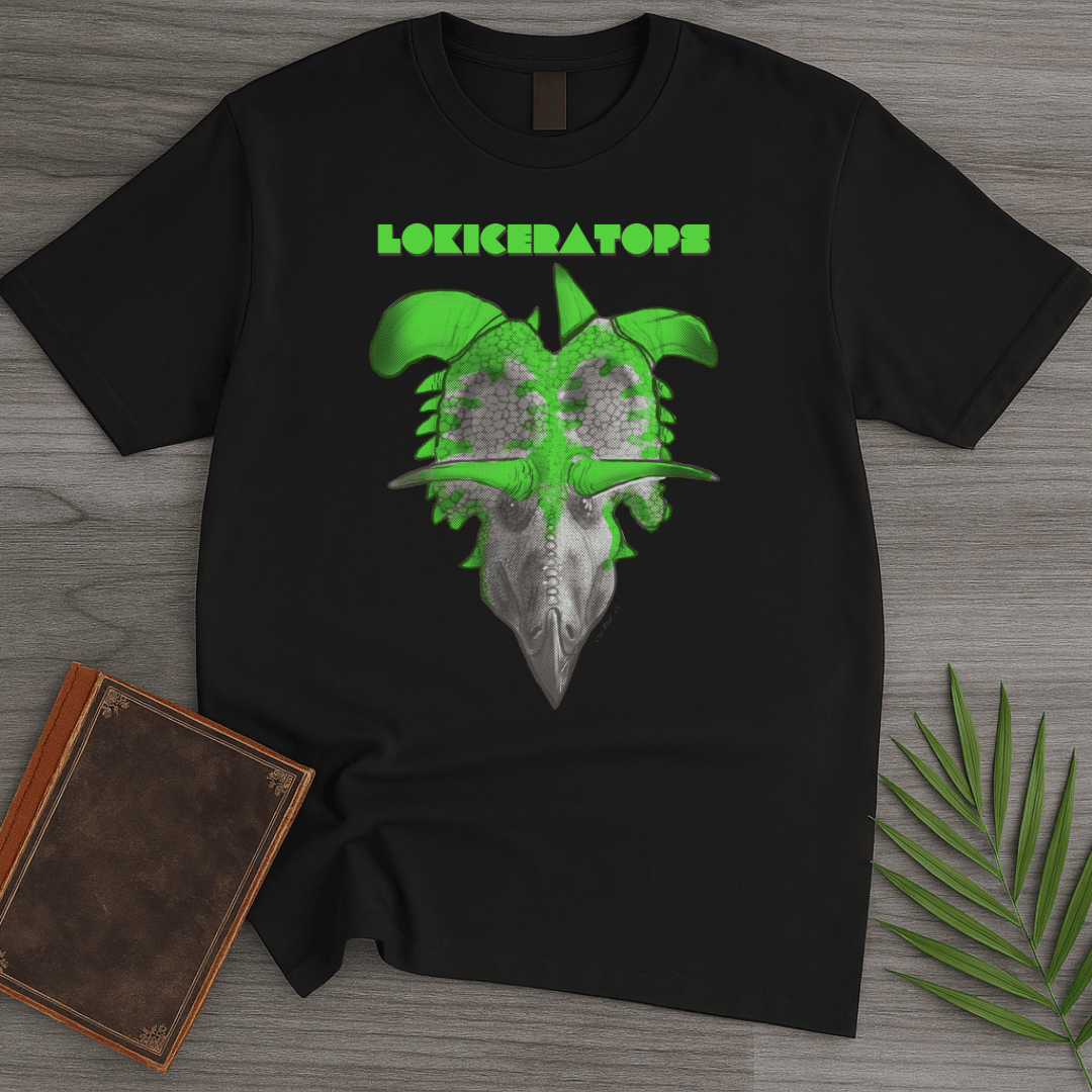 Lokiceratops Centrosaurine Ceratopsian T Shirt Gift For Nature Lover