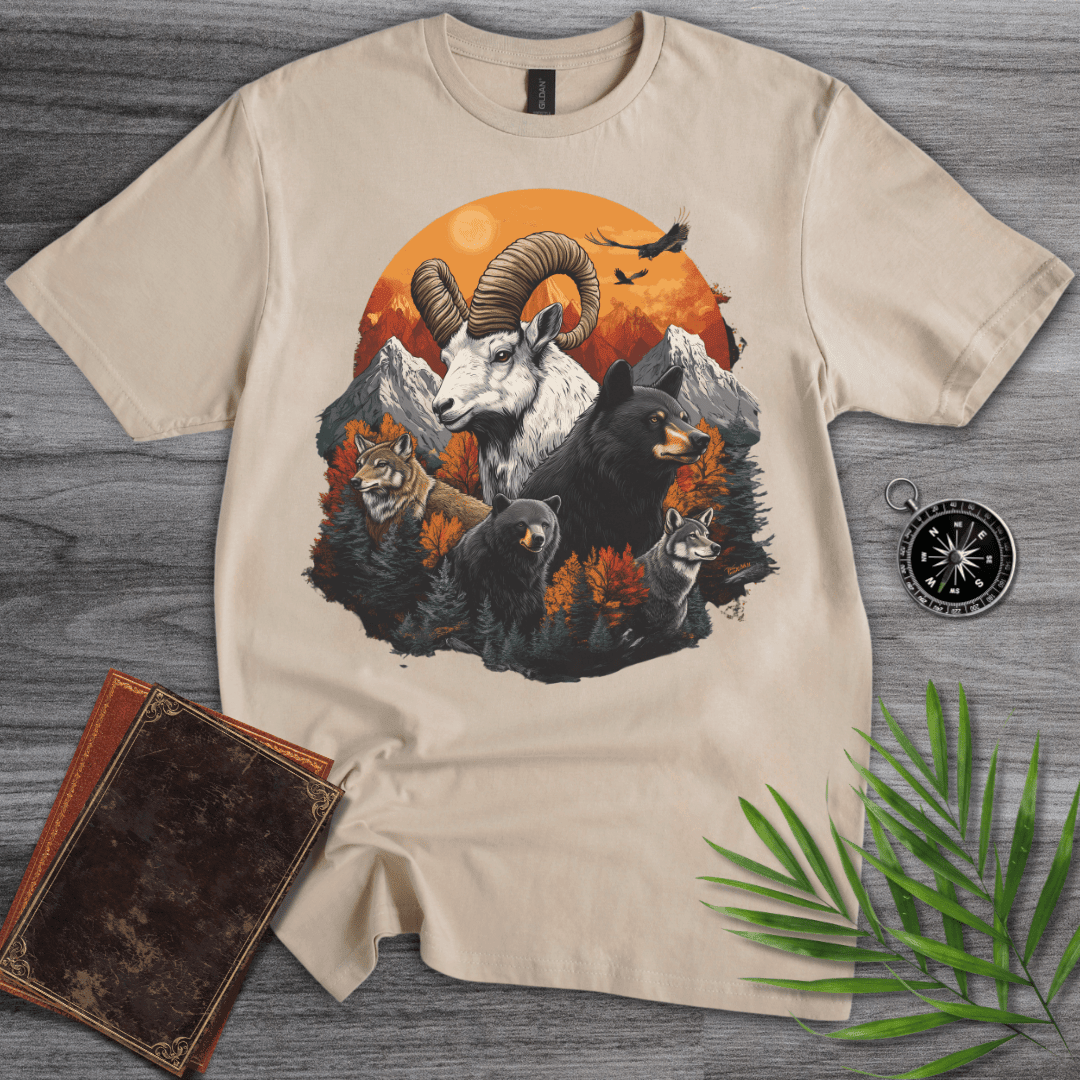 Mammals Of The Mountain T Shirt Gift For Nature Lover