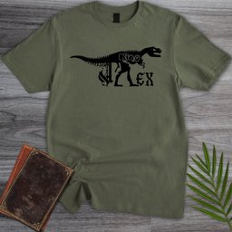 King Of The Streets T Rex T Shirt Gift For Dinosaur Lover