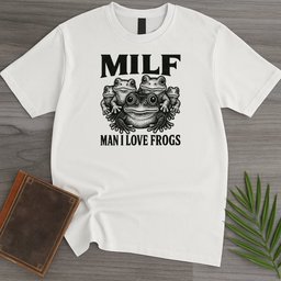Man I Love Frogs T Shirt Gift For Frog Lover