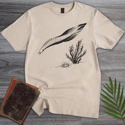 Ink Brush Pikaia T Shirt Gift For Nature Lover