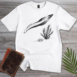 Ink Brush Pikaia T Shirt Gift For Nature Lover