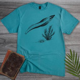 Ink Brush Pikaia T Shirt Gift For Nature Lover