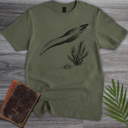 Ink Brush Pikaia T Shirt Gift For Nature Lover