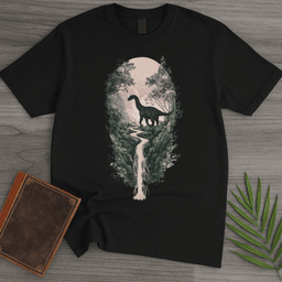 Jurassic Waterfall Forest T-Shirt
