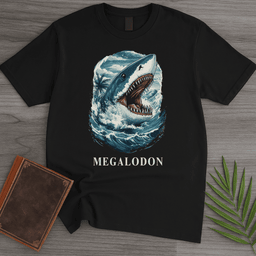 Jaws of History: Megalodon T-Shirt