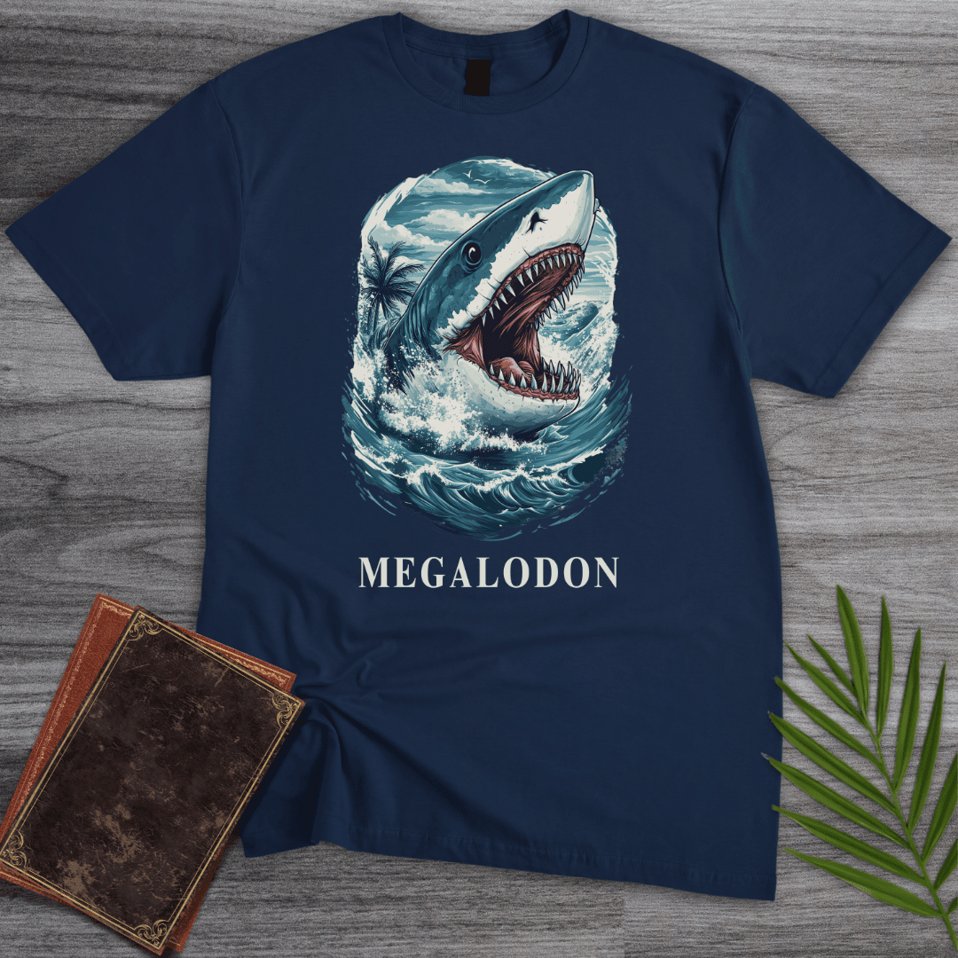 Jaws of History: Megalodon T-Shirt
