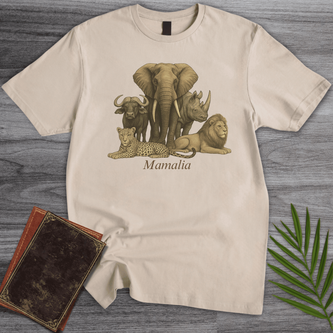 Mammals Of South Africa T Shirt Gift For Nature Lover