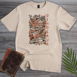 Jurassic Skull Tapestry T-Shirt