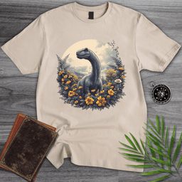 Jurassic Bloom Circle Flower T-Shirt
