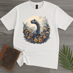 Jurassic Bloom Circle Flower T-Shirt