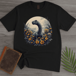 Jurassic Bloom Circle Flower T-Shirt
