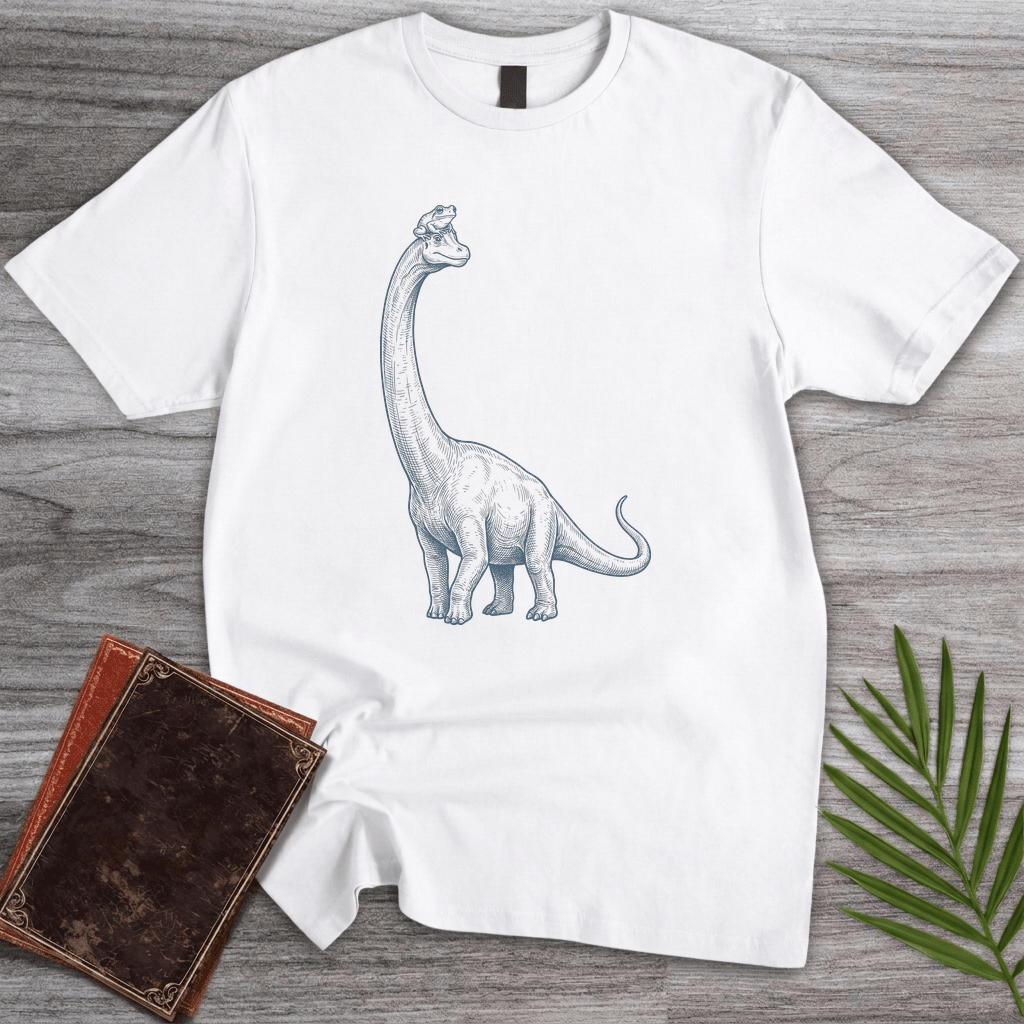 Lofty Frog Brontosaurus T-Shirt