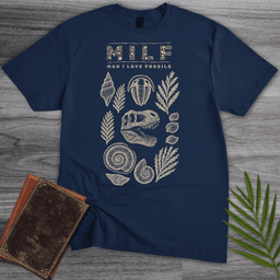 Man I Love Fossils T Shirt Gift For Nature Lover
