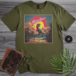 Mesozoic Power Tyrannosaur T Shirt Gift For Nature Lover