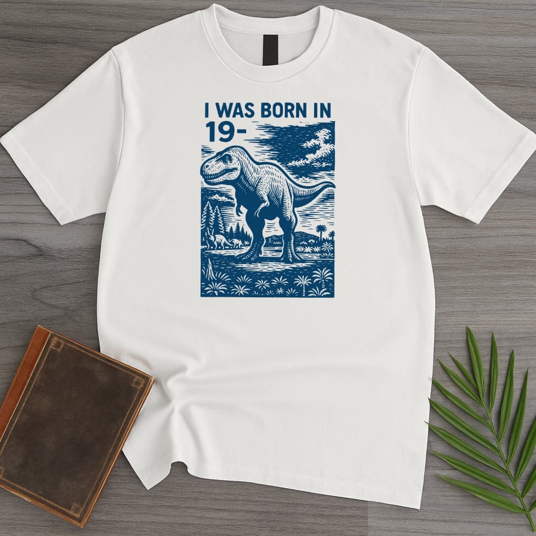 Old As A Dinosaur T Shirt Gift For Dinosaur Lover