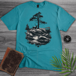 Silent Pines Wilderness T Shirt Gift For Nature Lover