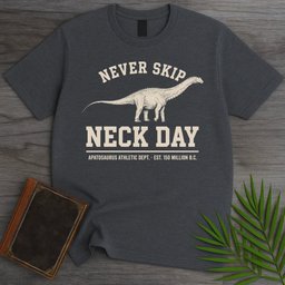 Neck Day Apatosaurus T-Shirt