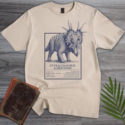 Spiked Styracosaurus Lizard T Shirt Gift For Nature Lover