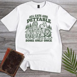 Petting All Cats T Shirt Gift For Cat Lover