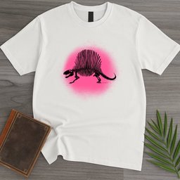 Neon Sail Dimetrodon T Shirt Gift For Nature Lover