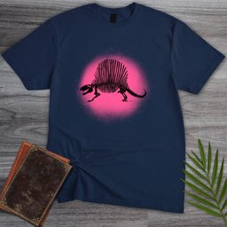 Neon Sail Dimetrodon T Shirt Gift For Nature Lover