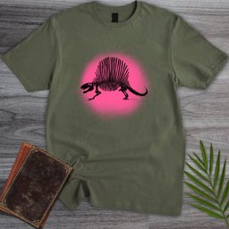 Neon Sail Dimetrodon T Shirt Gift For Nature Lover