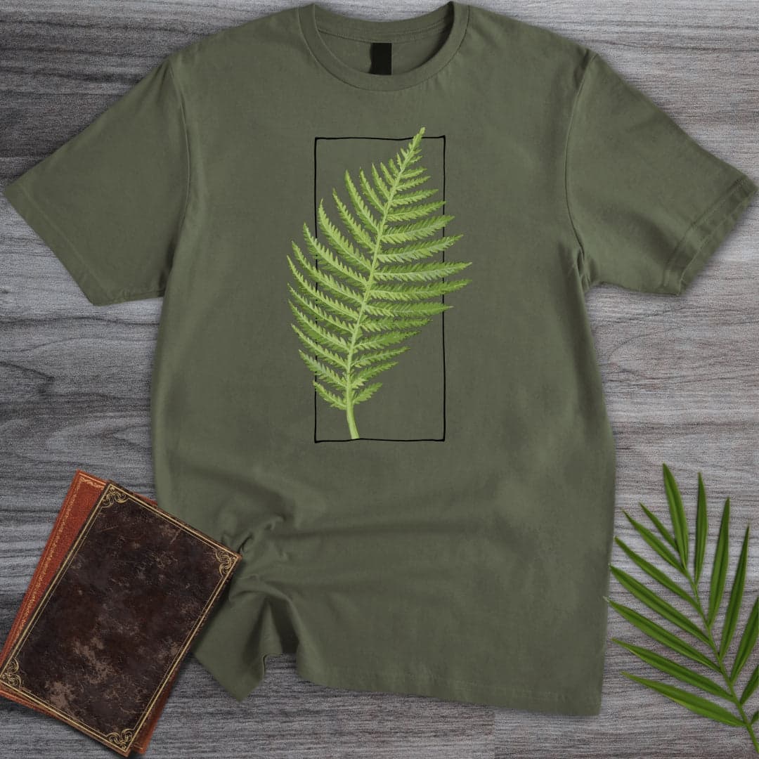 Mesozoic Fern Frame T-Shirt