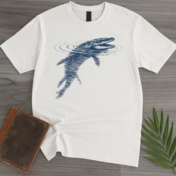 Mosasaur Chill Waters T Shirt Gift For Nature Lover